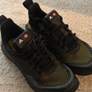 Adidas x Lego Black and Yellow Sneakers